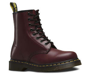 Shoe: Dr Martens 1460 Cherry Smooth Leather Boot