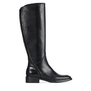 EOS Seattle Long Leather Boot Black