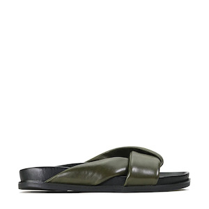 Shoe: EOS Cross Dark Olive Slide