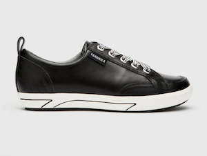 Frankie4 Ellie IV Black Leather Sneaker