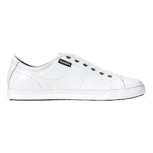 Frankie4 Nat White Leather Sneaker