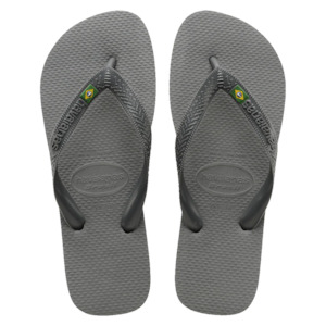 Havaianas Brazil Steel Grey Jandals