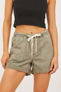 Shoe: Junkfood Mabel Khaki Shorts