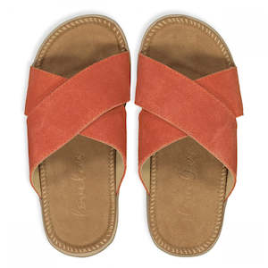 Shoe: Lovelies Bellevue Orange Slide