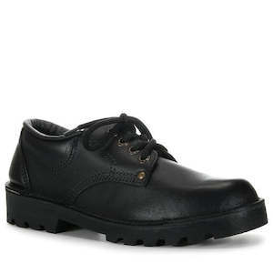 Shoe: Mckinlay Delta Size 15 Black Leather Lace Up Shoe