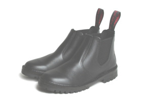 Mckinlay Hunter Boot Black Leather