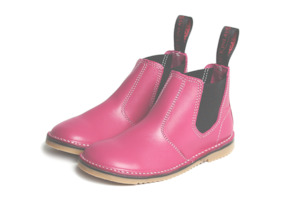 Mckinlay Hunter Jnr Boot Hot Pink Leather