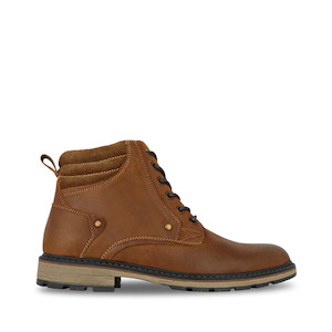 Natural Comfort Lukas Mens Tan Leather Boot