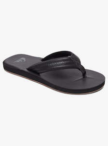 Quiksilver Carver Nubuck Jandals Black