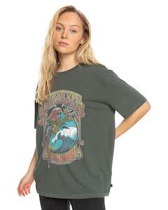 Quiksilver Extra Boyfriend Tee Dark Shadow