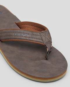 Quiksilver Carver Nubuck Jandals Demitasse