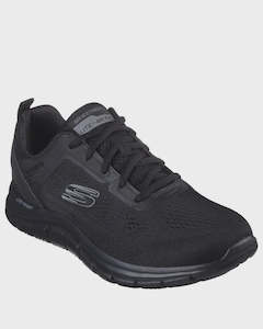 Shoe: Skechers Track Broader Black/Black Mens