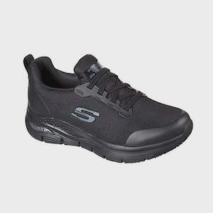 Skechers Arch Fit SR Vermical Wide Shoe Black