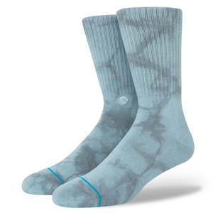 Stance Icon Dye Socks Bluesteel