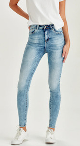 Junkfood Rocker Tall Light Blue Jeans