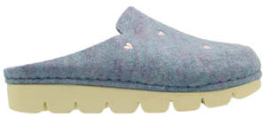 Shoe: Dr Feet Heart Slipper Cotton Candy