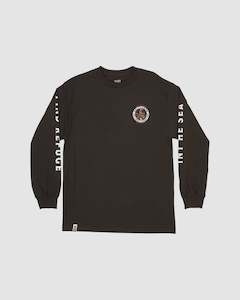 Salty Crew Deep Reach L/S Tee Black