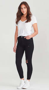 Junkfood Grace Black Jeans