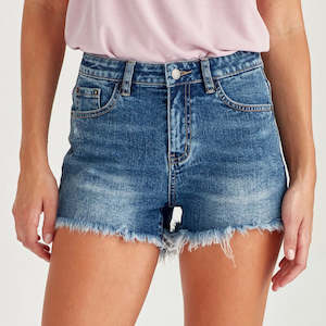 Junkfood Cilla Shorts Dark Blue