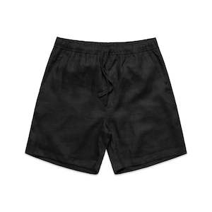 AS Colour Linen shorts black