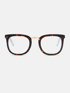 Prive The Alchemist Deep Chocolate Tort/Clear Blue Light Glasses