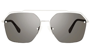 Shoe: Prive The One Antique Silver Sunglasses