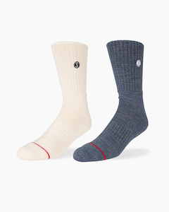 Salty Crew Wooly 2 Pack Socks