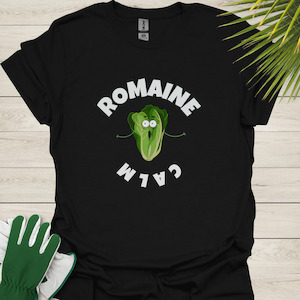 Romaine Calm – Funny Salad Lover T-Shirt for Gardeners and Foodies