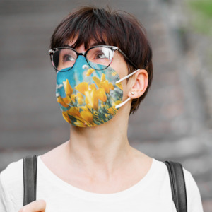 Clothing: Masks KN95 NZ | Disposable Face Masks |   10 pack Summertime Print CLEARANCE