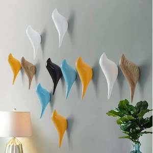 Bird Shaped Wall Hooks | Bird Wall Decor