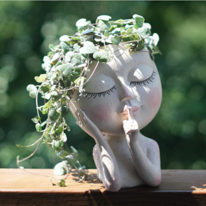 Face Planter Pot - Face Flower Pots for Indoor and Outdoor Plants