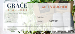 Gift Voucher $50 VALUE ***Electronic***