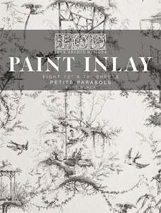 Iron Orchid Designs: IOD Paint Inlay | Petits Parasol Black