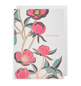 Mothers Day Gift Ideas: Thank You Floral Card