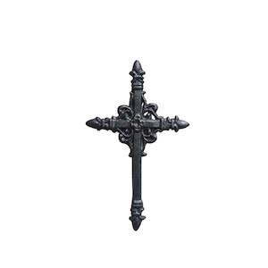 Black Mini Wall Cross