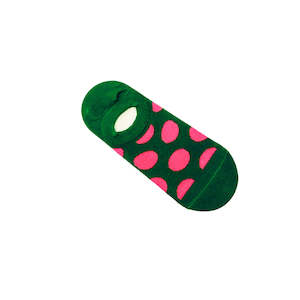 Emerald Pink No Show Socks by Stella + Gemma