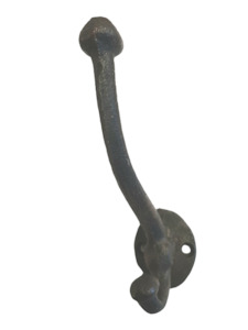 Cast Iron Single Coat Hook