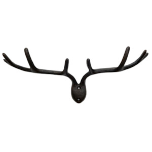 Cast Iron: Cast Iron Antler Hook