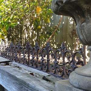 Iron Lawn Fence