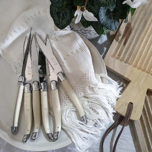 Christmas Gifts For Him: Laguiole French Cutlery | Ivory