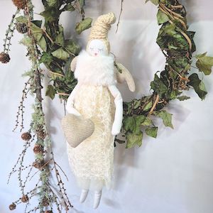 Champagne Hanging Angel