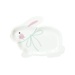 Easter Bunny Paper Plates