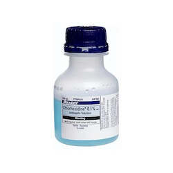 Medical equipment wholesaling: Chlorhexidine 0.05% Antiseptic Solution 500ml