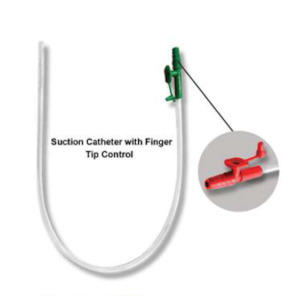 Suction Catheter with Finger Tip Control