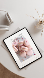 Grace Patisserie Macaron E-book & Video Tutorial