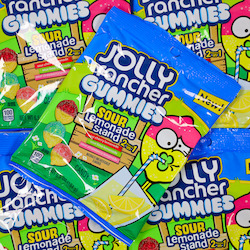 Confectionery: Jolly Rancher Gummies - Sour Lemonade 184g