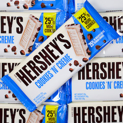 Hersheys cookie n creme block 90g