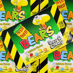 Toxic Waste Bears Theatre Box 85g