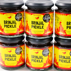 Mr Vikkis Brinjal Pickle 220g