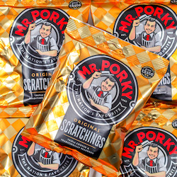 Confectionery: Mr Porky Scratchings